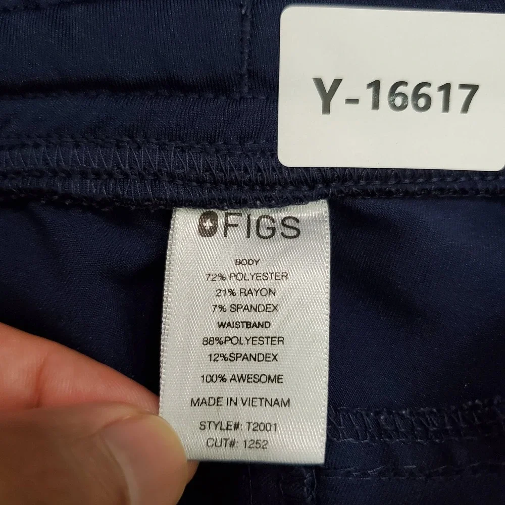Figs Men Scrub Bottom Large Axim Cargo Straight Pockets Drawstring READ